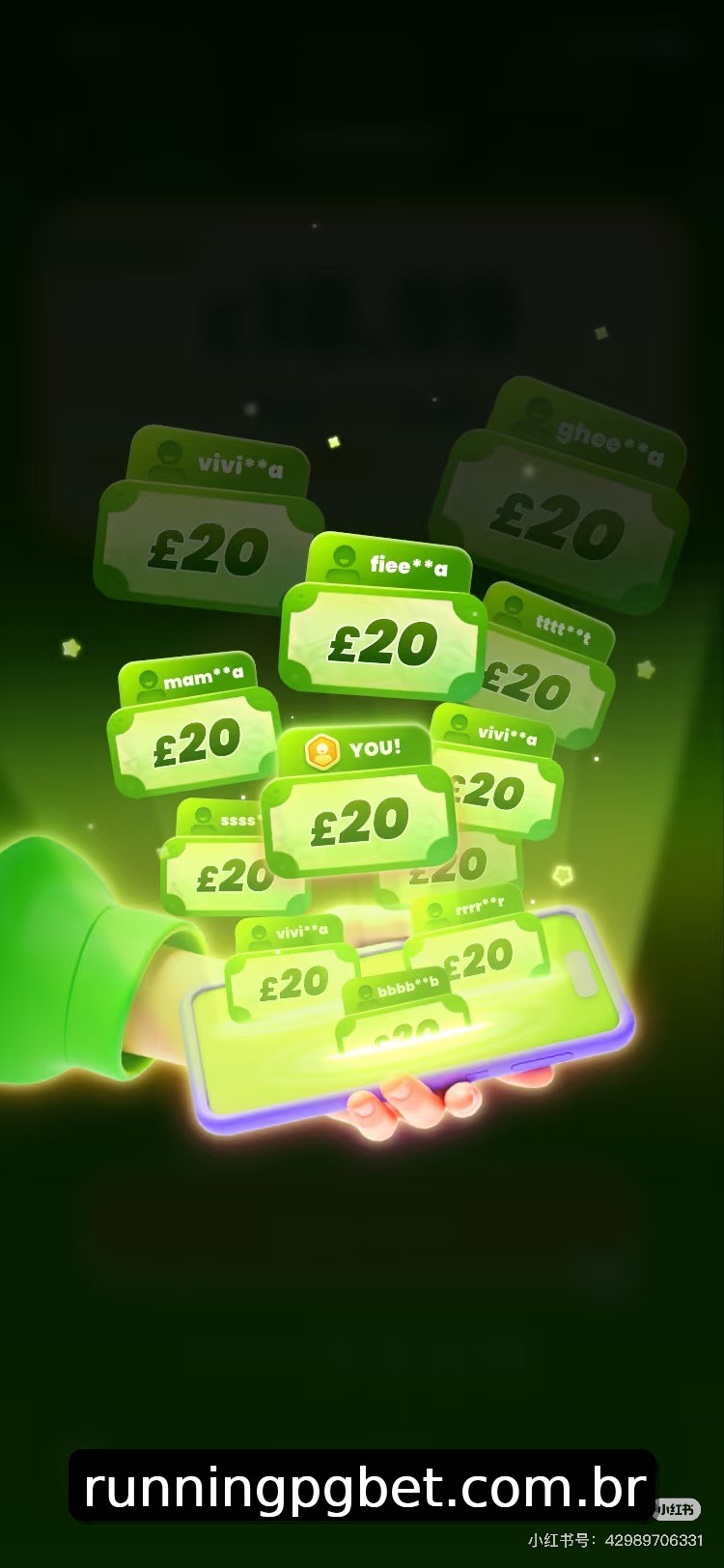 Interface do App runningpg